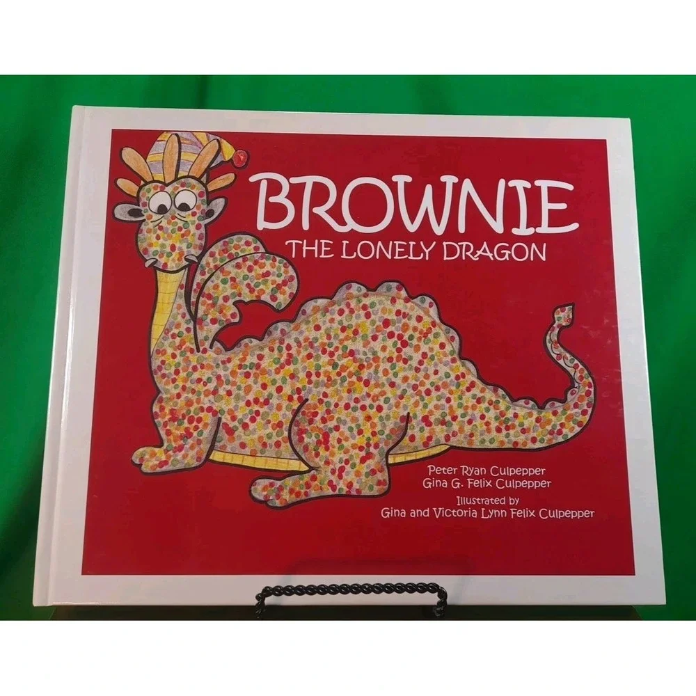 Brownie The Lonely Dragon - Hardcover By Culpepper, Pete Victoria Gina - Mint+‎